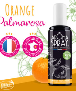 Aromaspray BIO Orange Palmarosa – 100 ml – visuel 2