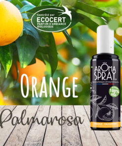 Aromaspray BIO Orange Palmarosa – 100 ml – visuel 3