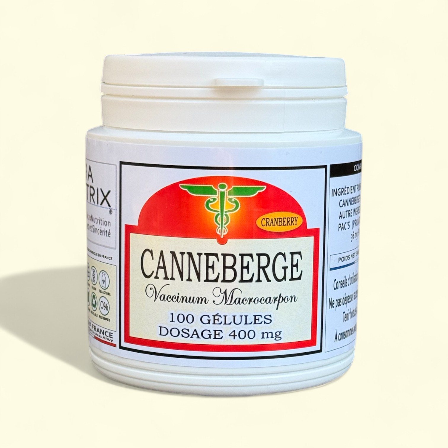 Canneberge – Confort Urinaire & Protection Naturelle (100 gélules)