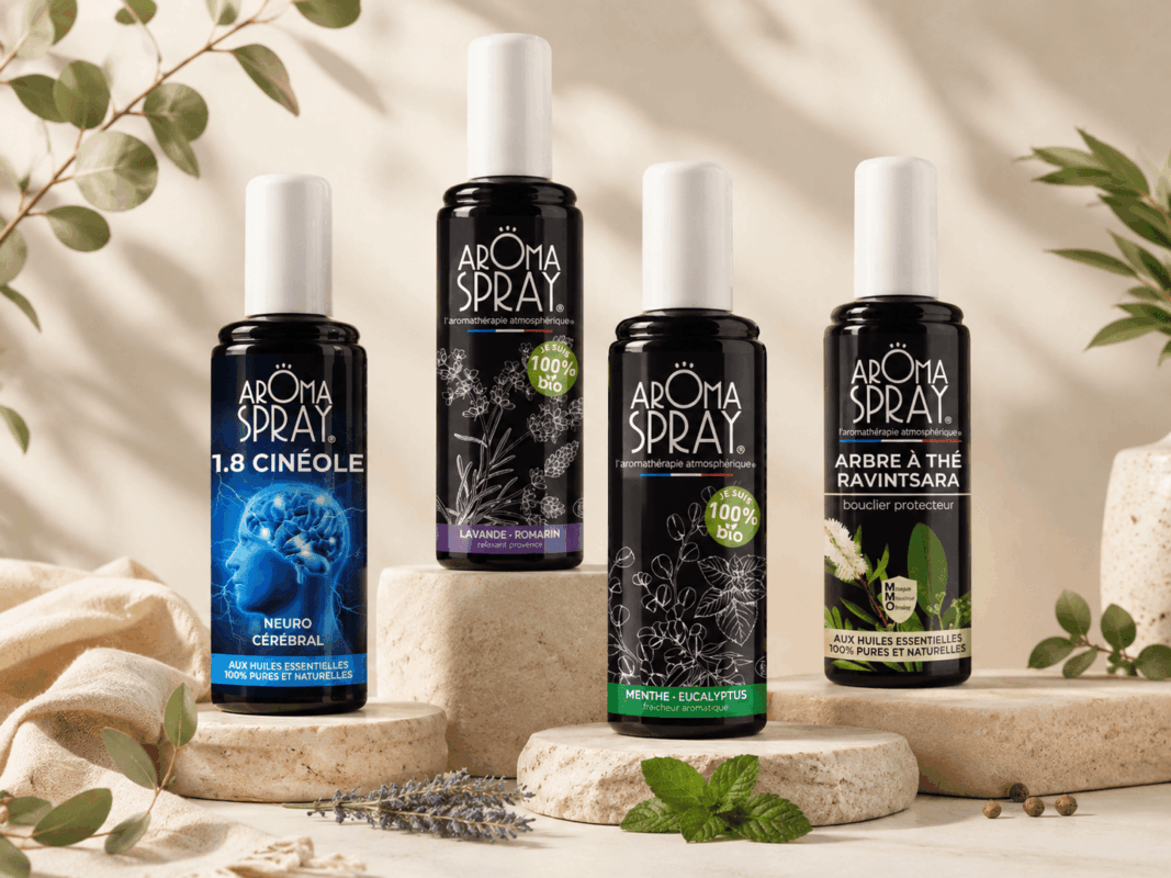 Univers Aromaspray : sprays d'aromathérapie atmosphérique