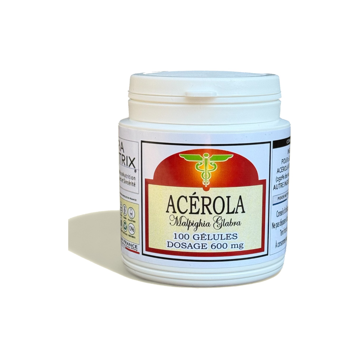 Acérola – Vitamine C Naturelle & Immunité (100 gélules)