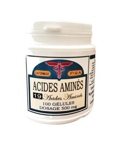 Formule 19 Acides Aminés – Tonus Musculaire & Vitalité (100 gélules)
