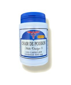 Huile de Chair de Poisson Oméga-3 – Soutien cardiovasculaire et cérébral (100 capsules molles)