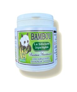 Bambou – Silicium Naturel (100 gélules, 400 mg)