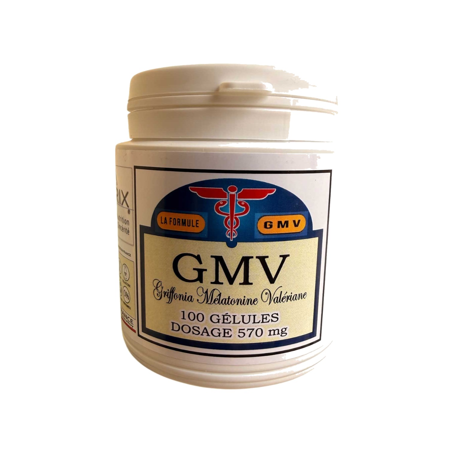 Formule Sommeil Profond GMV – Griffonia, Mélatonine, Valériane (100 gélules)
